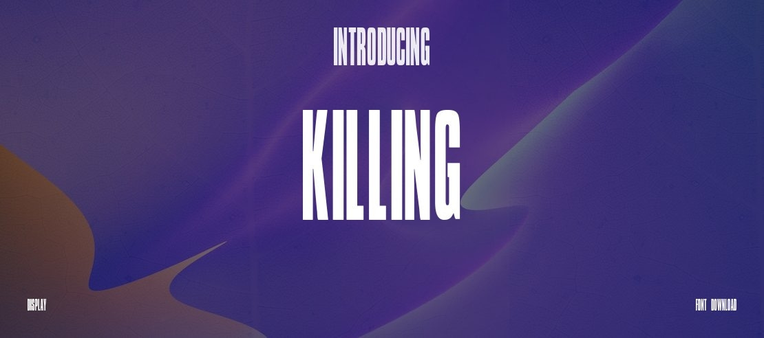 Killing Font