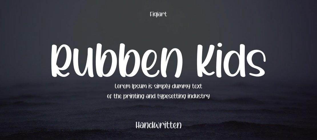 Rubben Kids Font