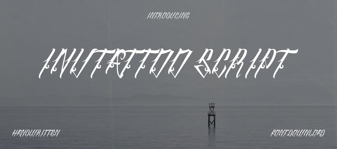 InuTattoo Script Font