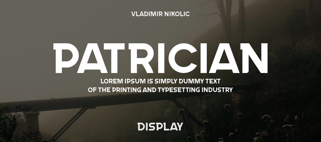 Patrician Font