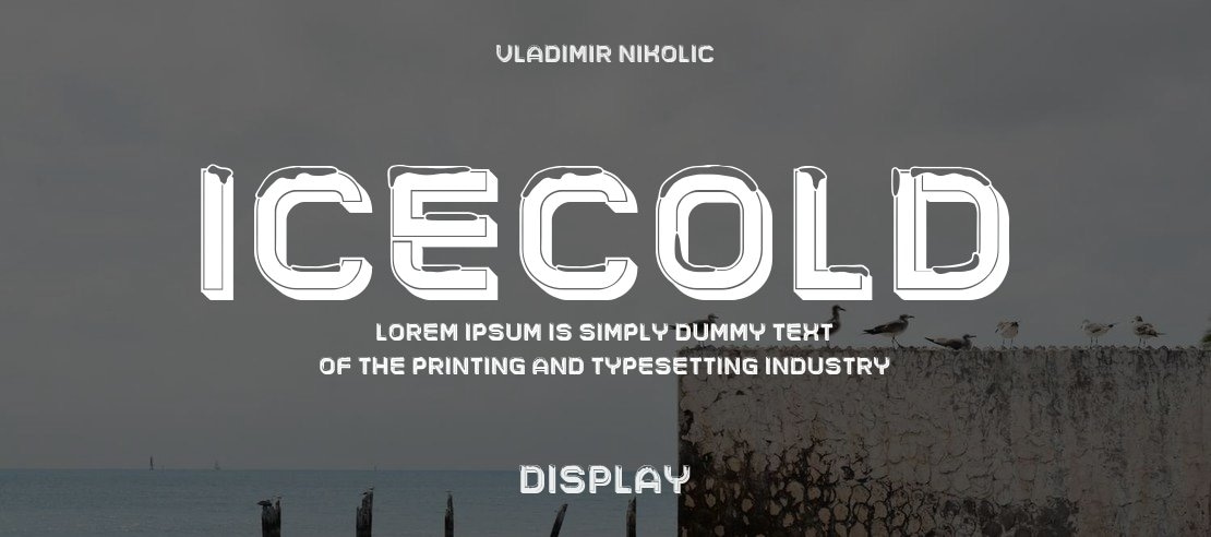 Icecold Font Family