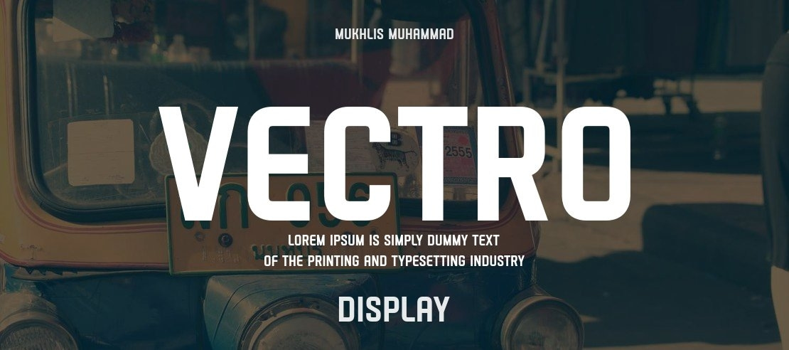 VECTRO Font