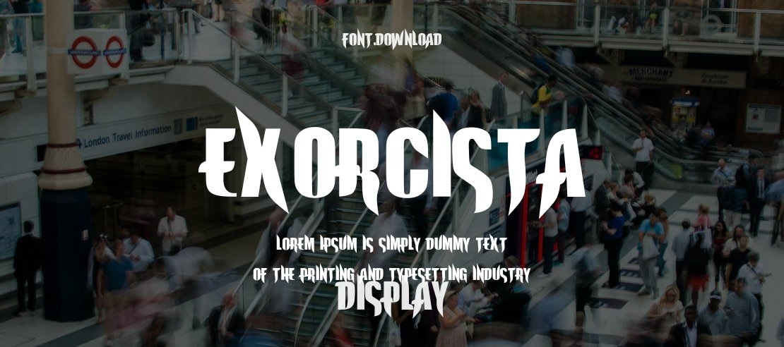 Exorcista Font