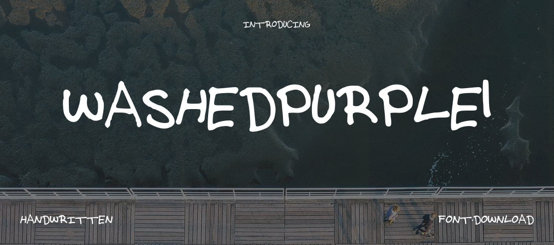 WashedPurple1 Font