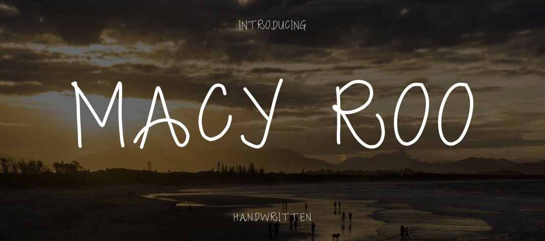 Macy roo Font