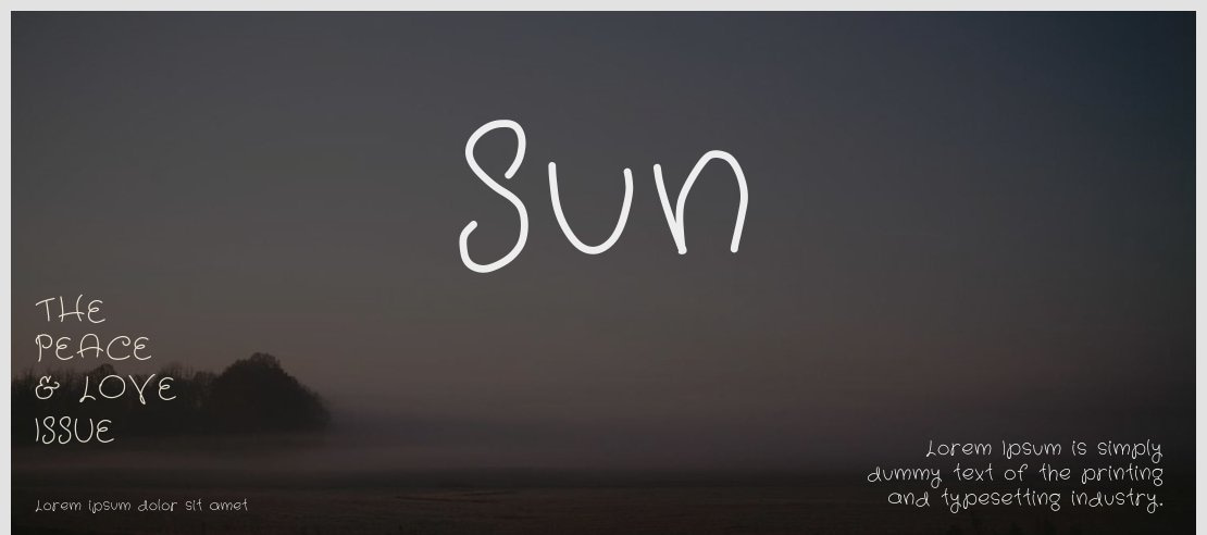 Sun Font