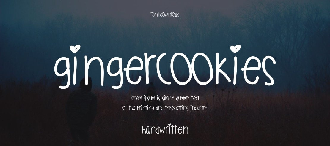 GingerCookies Font