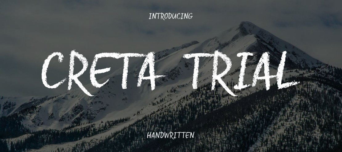 Creta_TRIAL Font