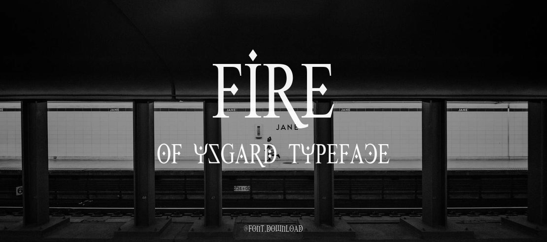 Fire Of Ysgard Font Family