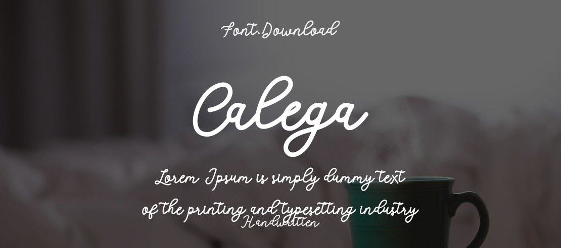 Calega Font