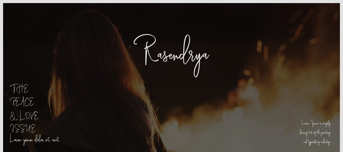 Rasendrya Font