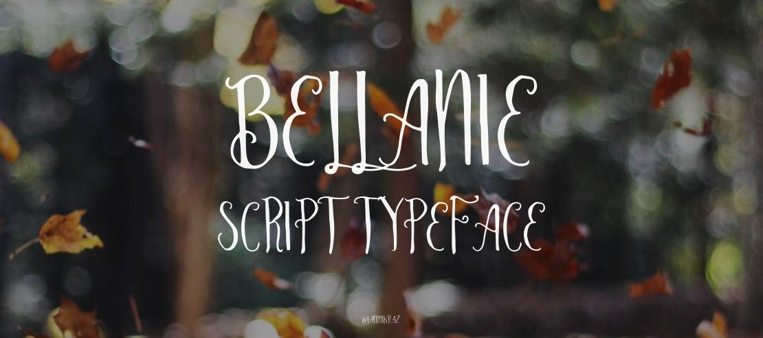 Bellanie Script Font