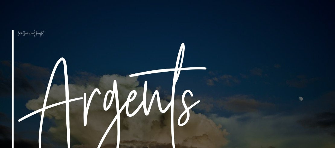 Argents Free Font