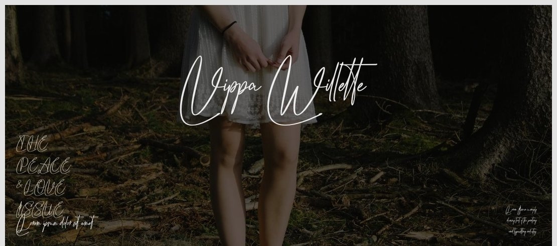 Vippa Willette Font