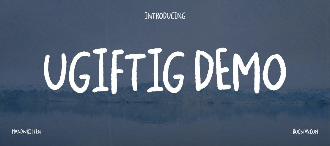 Ugiftig DEMO Font