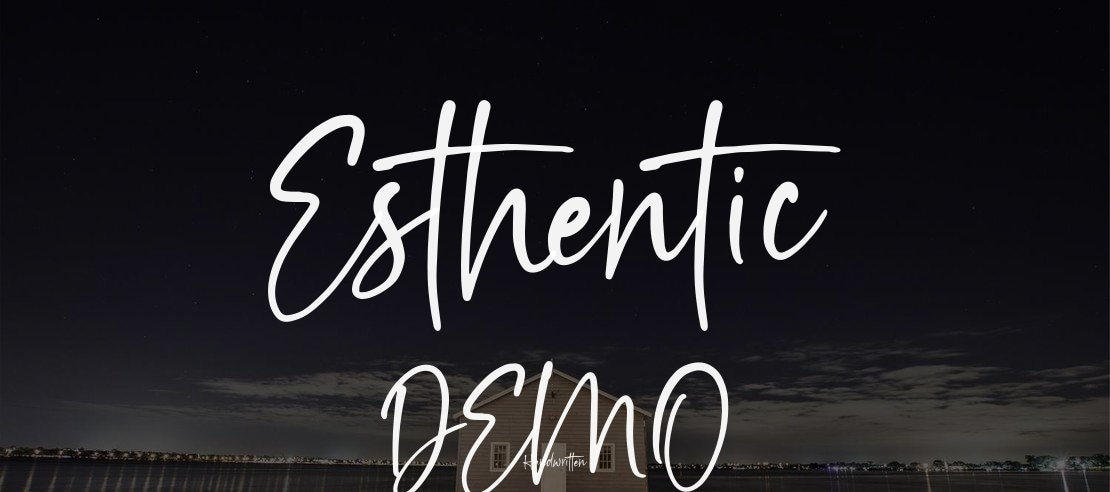 Esthentic DEMO Font