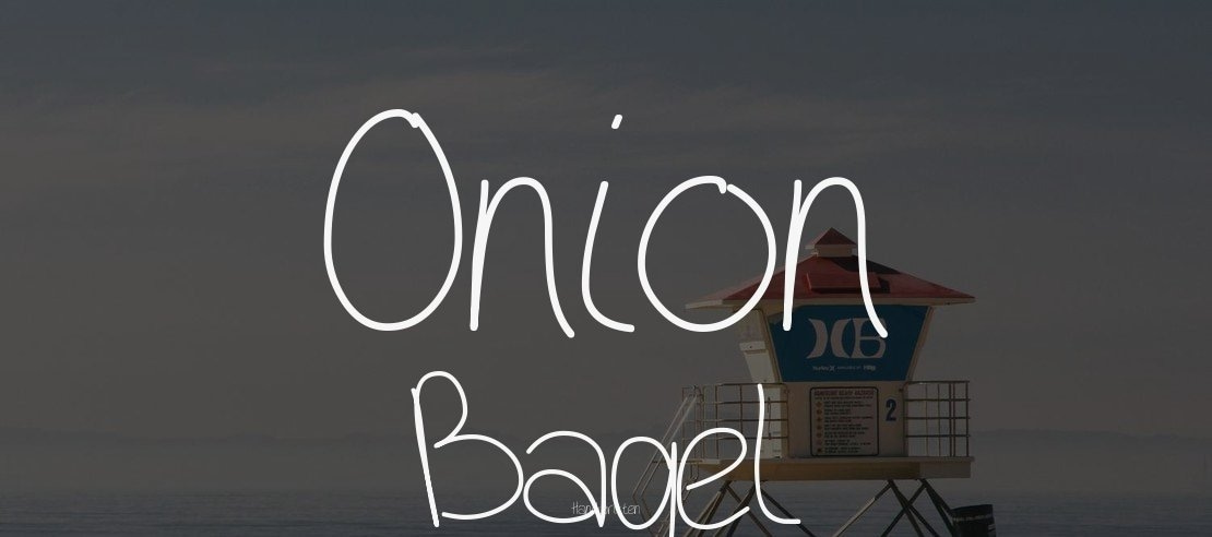 Onion Bagel Font