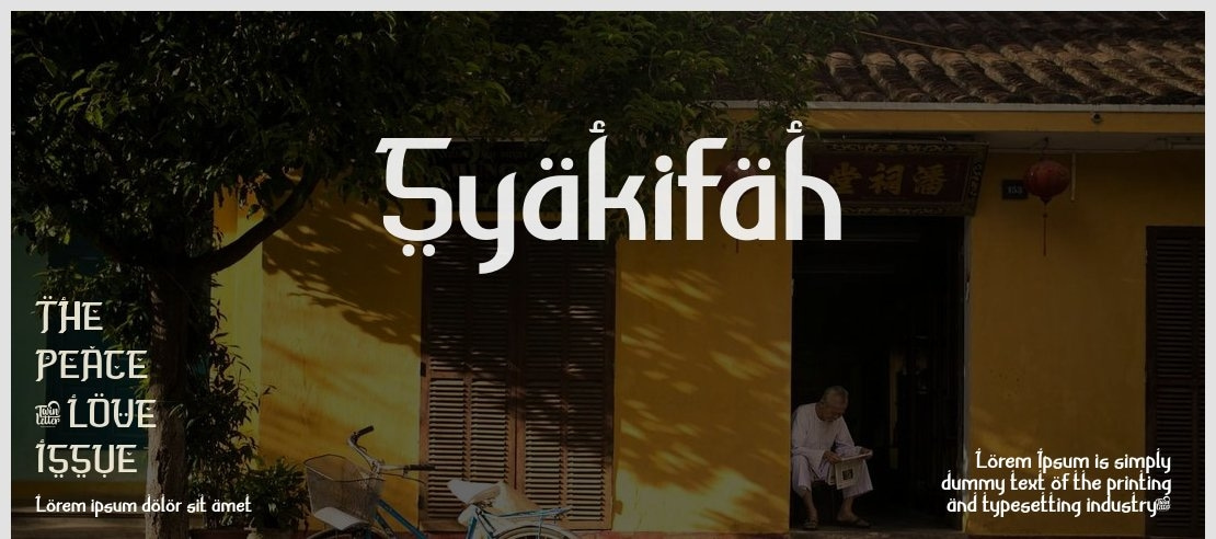 Syakifah Font