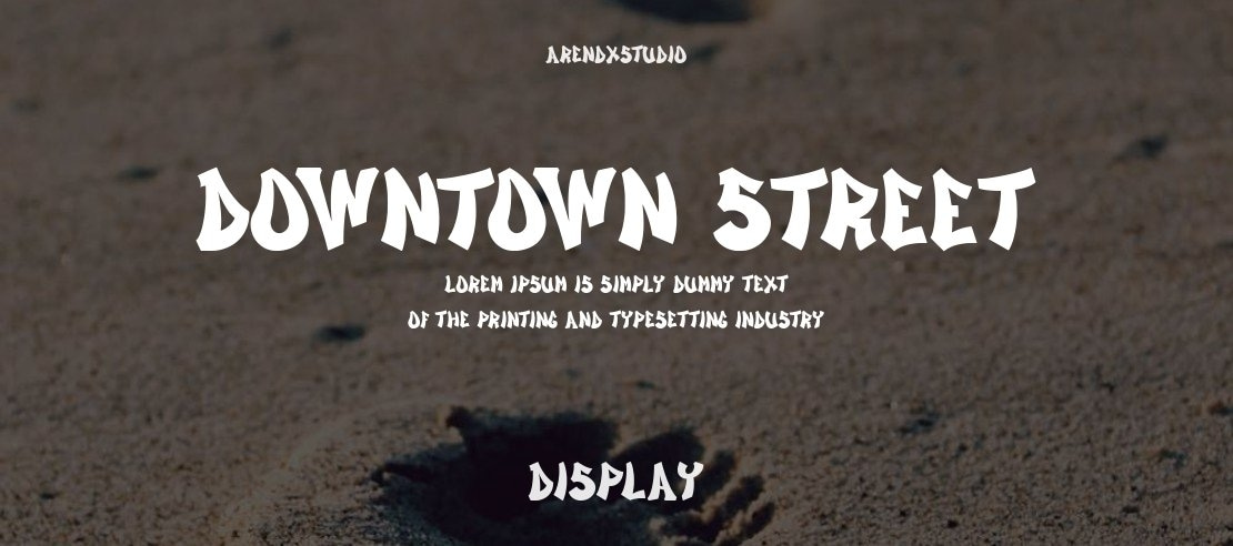 Downtown Street Font