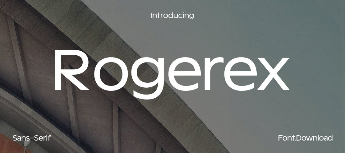 Rogerex Font Family