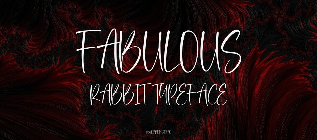 Fabulous Rabbit Font