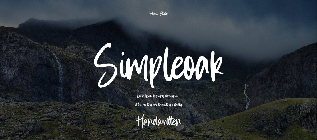 Simpleoak Font