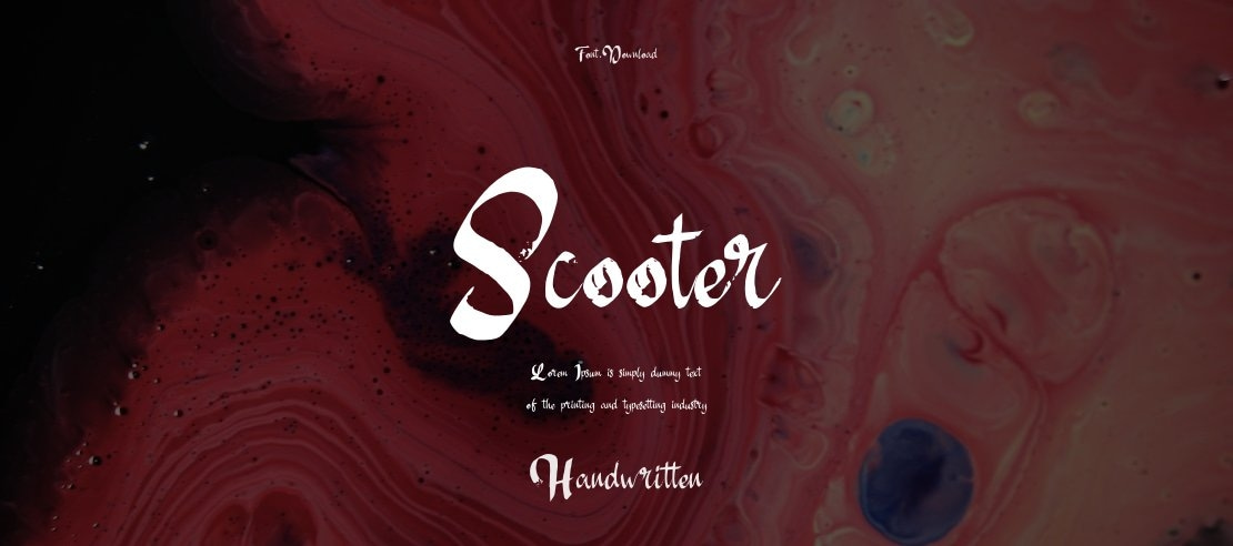 Scooter Font