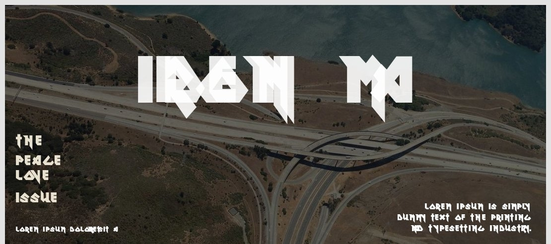 Ron Maiden Font