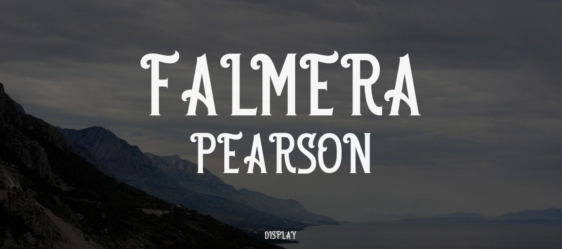 Falmera Pearson Font