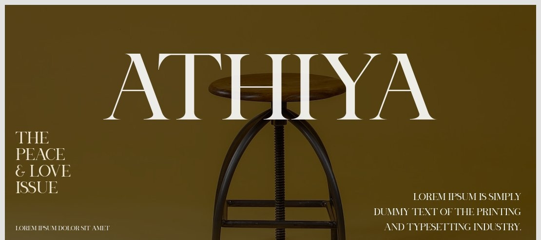 Athiya Font