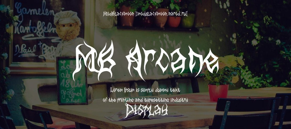 MB Arcane Font