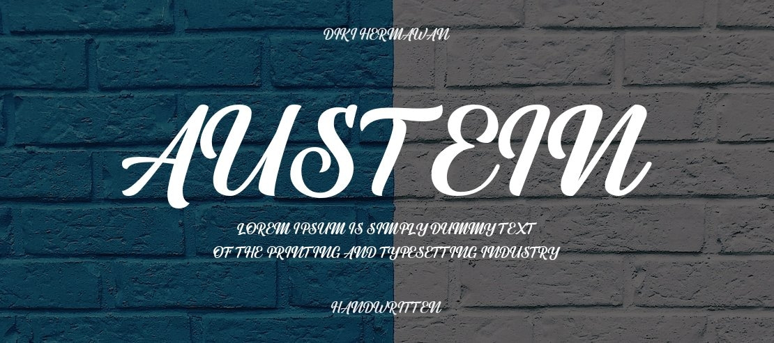 Austein Font