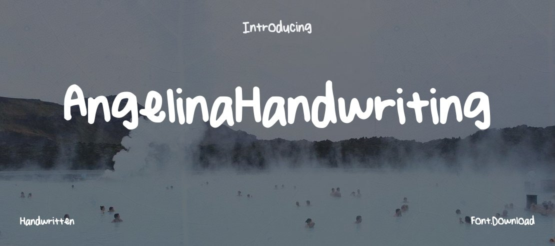 AngelinaHandwriting Font