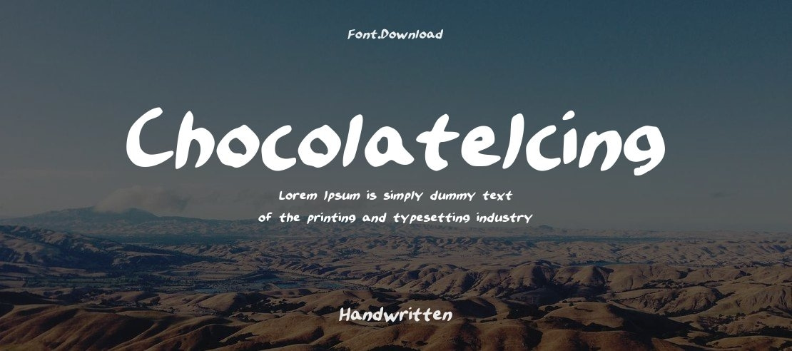 ChocolateIcing Font