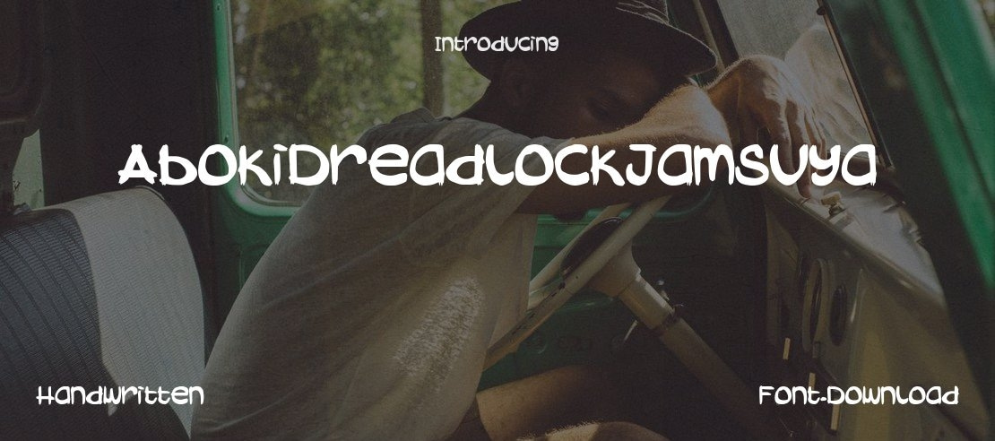 AbokiDreadlockJamSuya Font