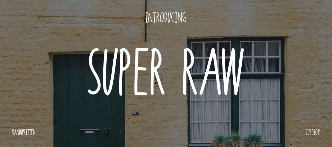 Super Raw Font