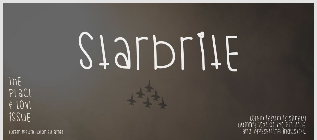 Starbrite Font