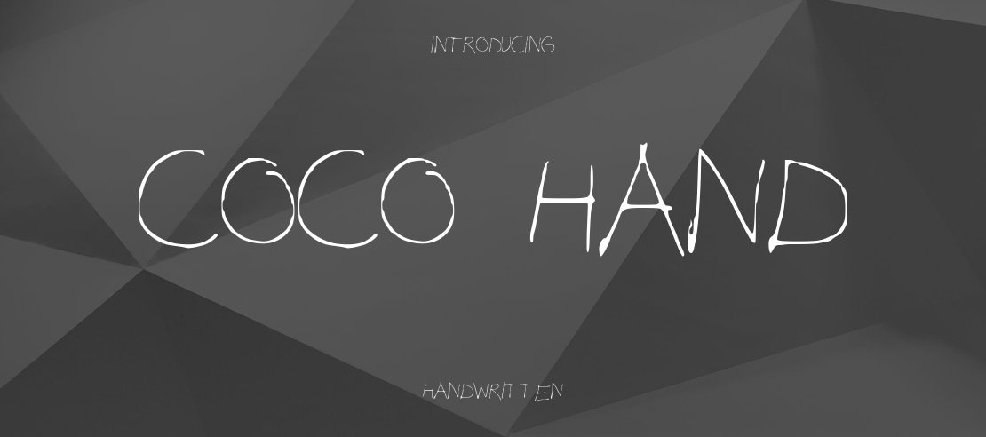 Coco_Hand Font