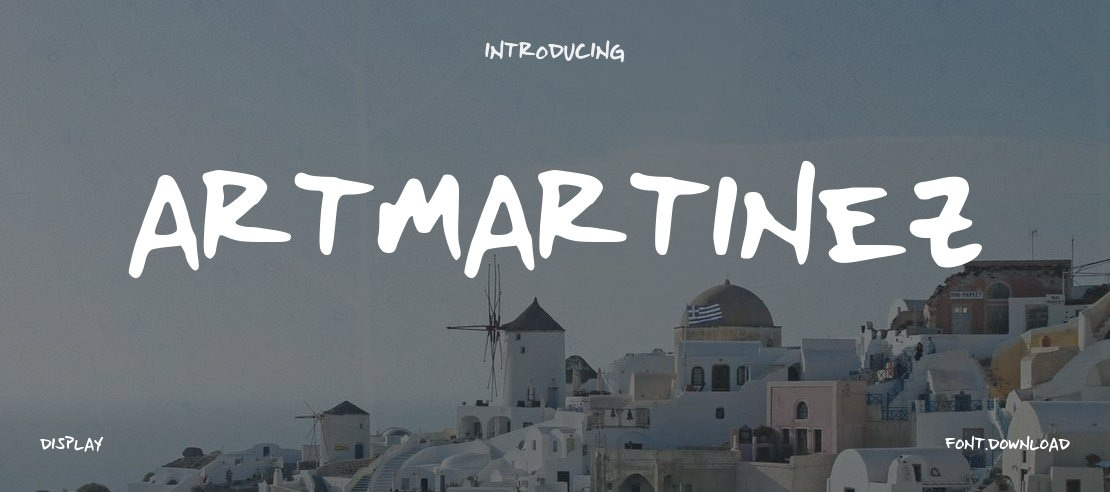 ArtMartinez Font