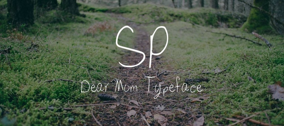SP Dear Mom Font