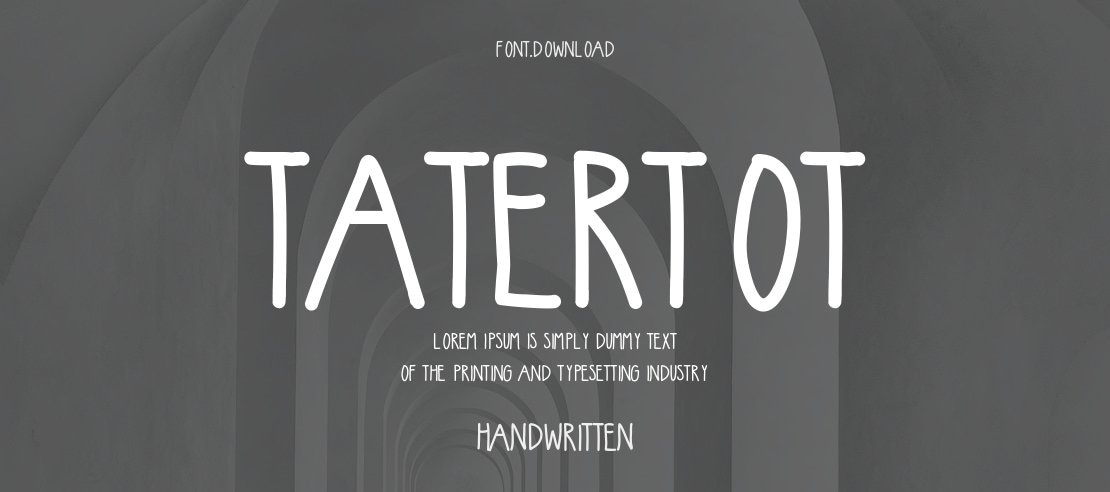 Tatertot Font