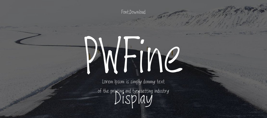 PWFine Font