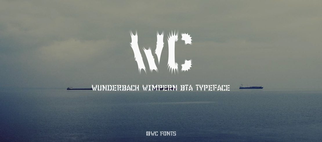 WC Wunderbach Wimpern Bta Font Family