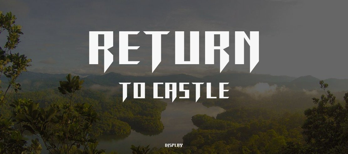 Return To Castle Font