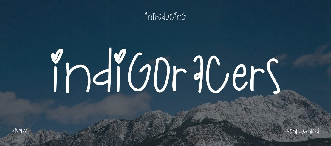 IndigoRacers Font