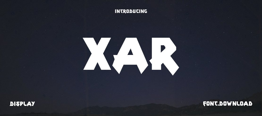 Xar Font