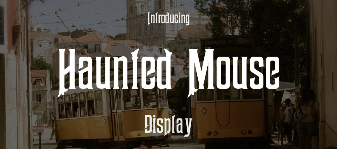 Haunted Mouse Font