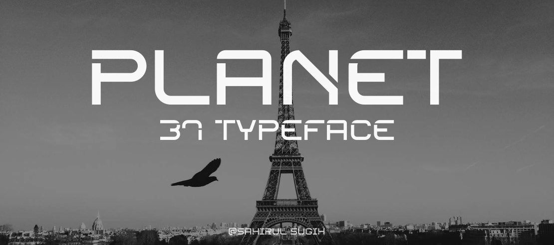 Planet 37 Font