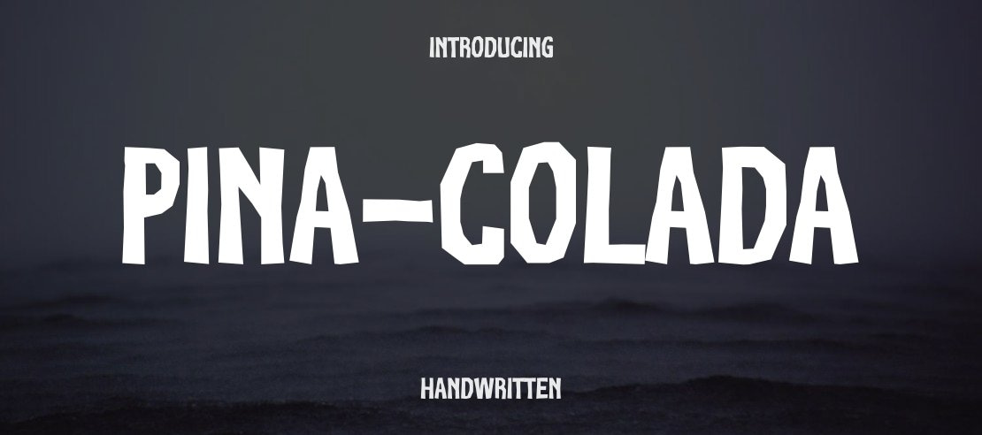 Pina-Colada Font