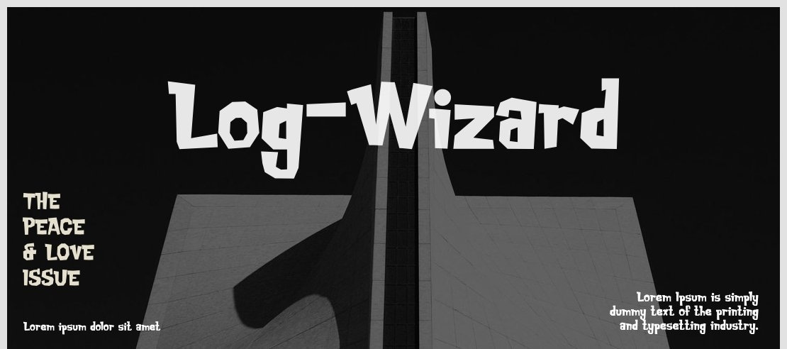 Log-Wizard Font